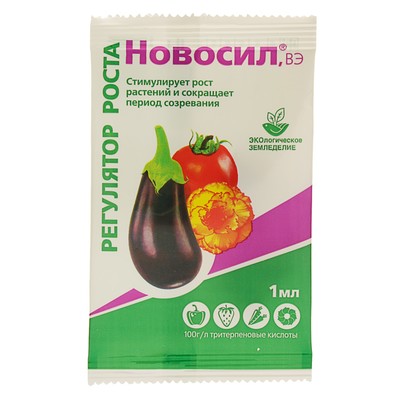 Стимулятор роста природный "БиоМастер" Новосил, ВЭ, 1 мл