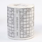 Сувенирная туалетная бумага "Судоку",  9х10х9 см - фото 1215305