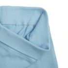 Штанишки на манжете, рост 68 см, цвет голубой - Фото 3