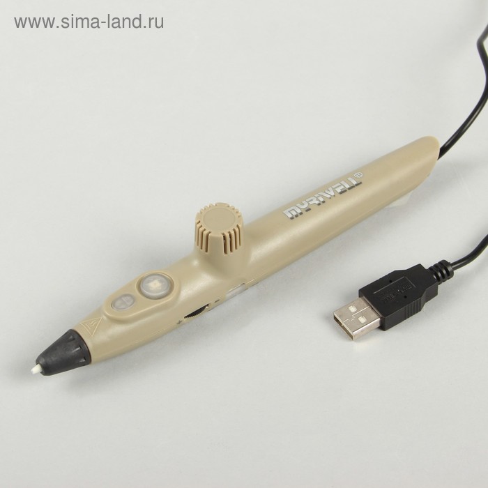 3D ручка Myriwell RP-200A-LD, KID (PCL), коричневая - Фото 1