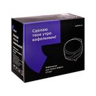 Вафельница электрическая Kitfort КТ-1617, 700 Вт, тонкие вафли, чёрная - Фото 6