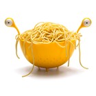 Дуршлаг spaghetti monster желтый - Фото 1