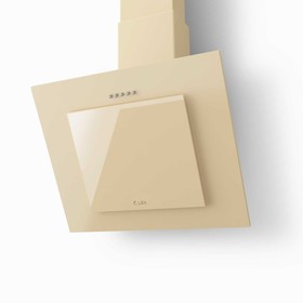Вытяжка Lex MINI 600 IVORY, наклонная, 680 м3/ч, 3 скорости, 60 см, бежевая 3098474