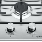 Варочная поверхность Maunfeld EGHS.32.3ES/G, газовая, 2 конфорки, серебристая - Фото 2