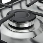 Варочная поверхность Maunfeld EGHS.32.3ES/G, газовая, 2 конфорки, серебристая - Фото 4