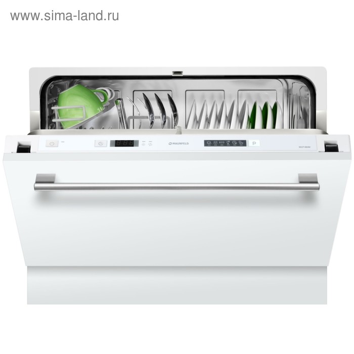 Посудомоечная машина Maunfeld МLP-06IM, встраиваемая, класс A+, 6 комплектов, 6 программ