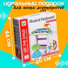 Напольный синтезатор «Лучший музыкант», со стульчиком и микрофоном - Фото 6