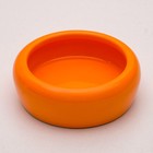 Миска керамическая 110 мл, оранжевая - Фото 1