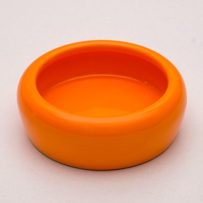 Миска керамическая 110 мл, оранжевая