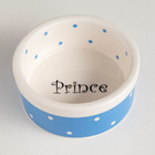 Миска керамическая "Prince" 150 мл  малая 8,5 х 3,5 см, голубая - Фото 2