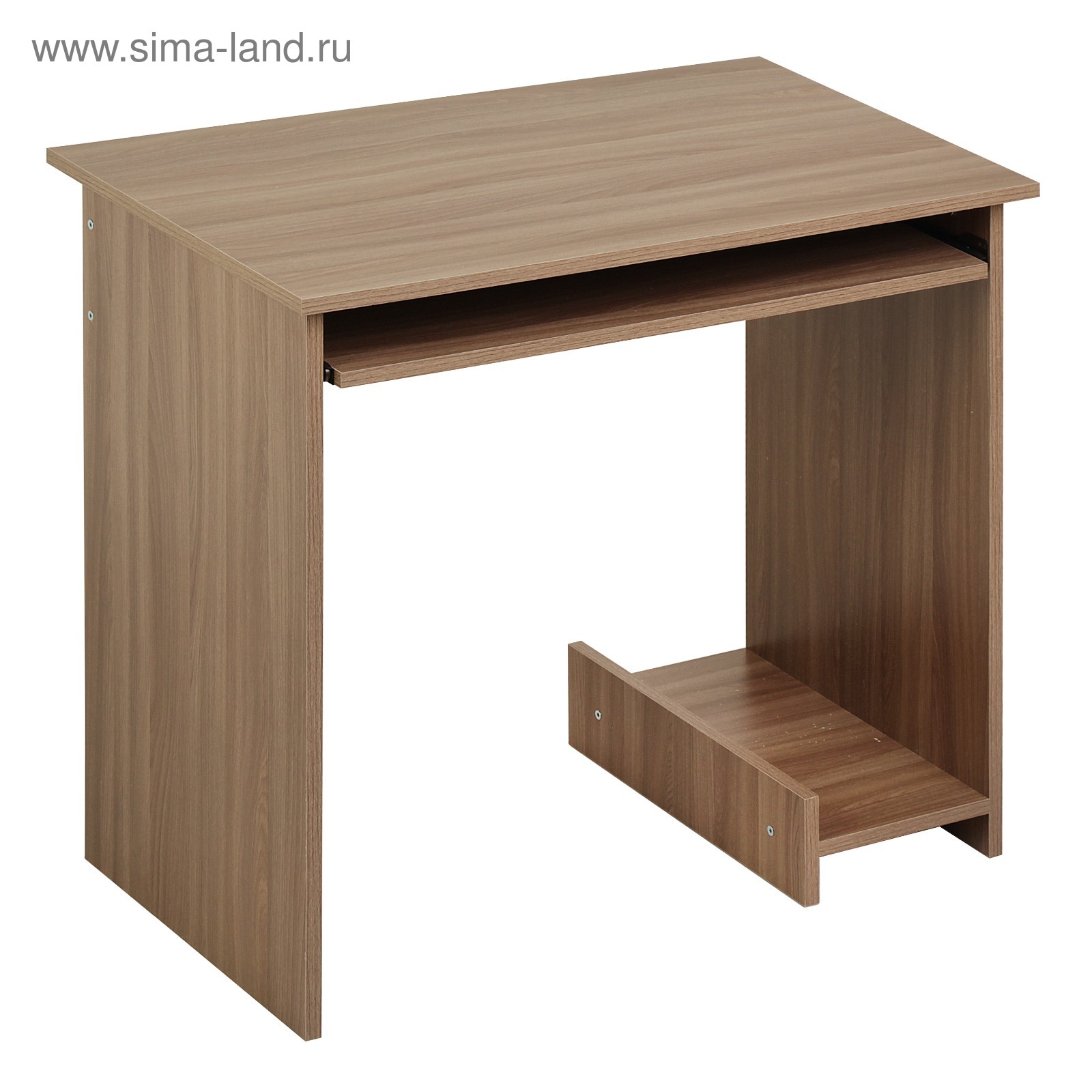 Стол компьютерный 800х500х750 Ясень Шимо темный (2947626) - Купить по ...