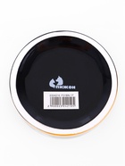 Миска «Черный кот», 300 мл, 12.5×12.5×4.5 см, керамика, черная, жёлтая - Фото 10