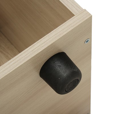 Шкаф открытый для документов «Клик Мебель. Герда», 800×404×1900 мм, цвет ясень шимо светлый