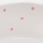 Миска керамическая "Princess" 400 мл  13 х 5,5 см, розовая - Фото 6