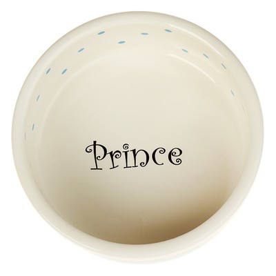 Миска Prince, 400 мл, 13×5.5 см, керамика, голубая