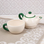 Набор чайный "Ромашки", 2 предмета: чайник 420 мл, чашка 350 мл - Фото 4