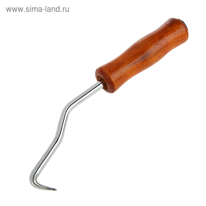 Крюк для вязки арматуры FIT, 220 мм, для скручивания проволоки, деревянная ручка - Фото 1
