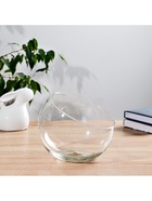 Ваза «Анабель», шаровая с косым резом, 1.5 л, 19×14.5 см, стекло, МИКС прозрачная - Фото 3