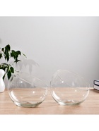 Ваза «Анабель», шаровая с косым резом, 1.5 л, 19×14.5 см, стекло, МИКС прозрачная - Фото 4