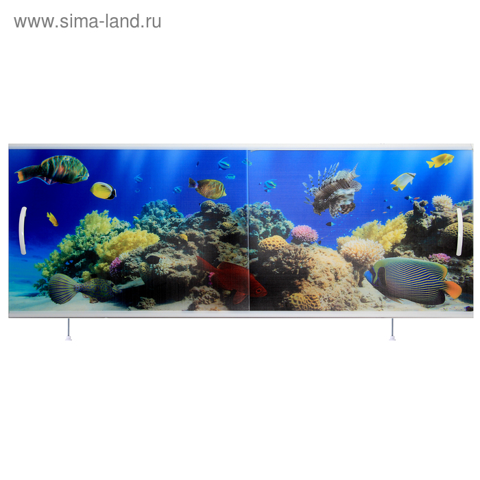 Экран под ванну "ВладЭк" Стандарт+, 1.5 м, Кораллы - Фото 1