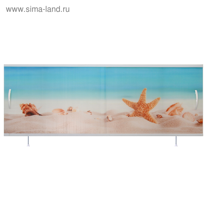 Экран под ванну "ВладЭк" Стандарт+, 1.7 м, Песчаный берег - Фото 1