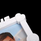 Фоторамка пластик 10х15 см "Велосипедная прогулка по Парижу" белая 18х18х2 см - Фото 3