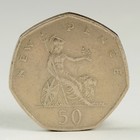 Монета "50 пенсов 1969 Великобритания" - Фото 2