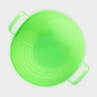 Дуршлаг кухонный Доляна «Сердце», d=20 см, с ручками, МИКС - Фото 3