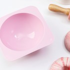 Форма для выпечки Доляна «Шар», силикон, 13,5×6 см, внутренний d=11,7 см, цвет розовый - Фото 2