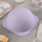 Форма силиконовая для выпечки Доляна «Шар», 22×10 см (внутренний d=21 см), цвет МИКС - Фото 1