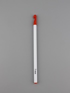 Крючок для вязания, d=7 мм, 16 см, белый, красный - Фото 2