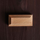 Подставка-подиум деревянная, 50 х 25 х 20 мм, массив ореха - Фото 2