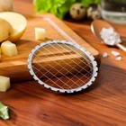 Овощерезка для салатов, d-8.5, ячейка 7х7 мм, нержавеющая сталь - Фото 1