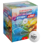 Набор мячей для настольного тенниса CLUB SELECT 1*, d=40+ мм, 120 шт., цвет белый - фото 10730078