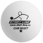 Набор мячей для настольного тенниса CLUB SELECT 1*, d=40+ мм, 120 шт., цвет белый - Фото 2