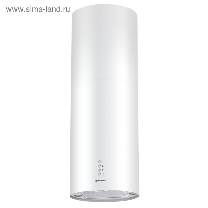 Вытяжка Maunfeld Lee Light Isla 35 островная 1050 м3ч 3 скорости 35 см белая 3949000₽