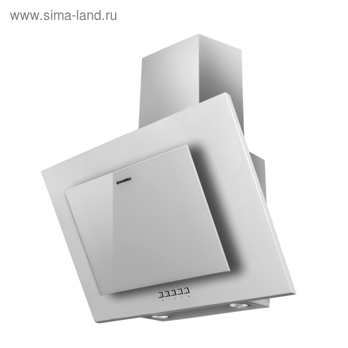 Вытяжка Maunfeld Tower С 50 наклонная 650 м3ч 3 скорости 50 см серебристая 1349000₽