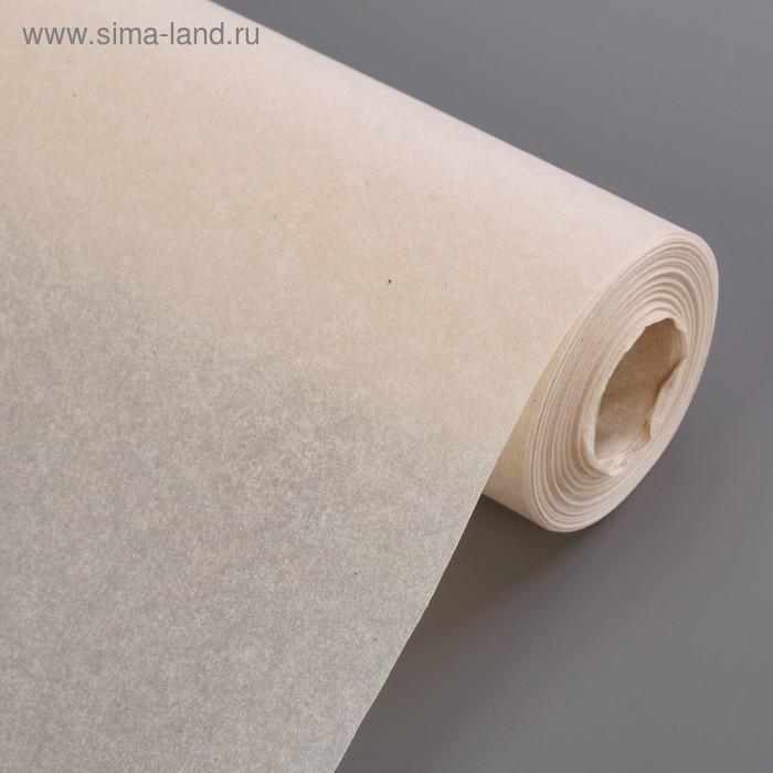 Бумага для выпечки марка «П», подпергамент, 30 см×20 м, плотность 45 г/м² - Фото 1