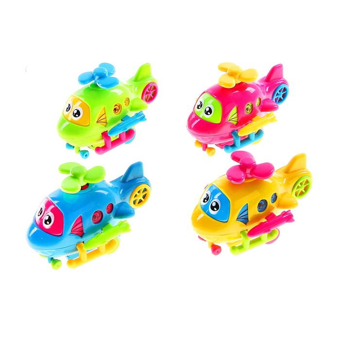 Игрушка заводная "Вертолет", МИКС - Фото 1