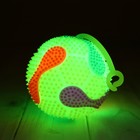 Мяч световой "Спорт" с пищалкой, цвета МИКС - Фото 4