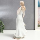 Фигурка керамика «Романтичная девушка с корзиной цветов», 35×16×11 см - Фото 7