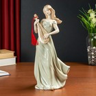 Сувенир керамика "Девушка с мандолиной" 34х15х11,5 см - фото 318629729