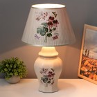 Лампа настольная керамика "Букет полевых цветов" Е27 220В 47х30х30 см RISALUX - Фото 3