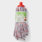 Насадка для швабры верёвочная Доляна, микрофибра, 30×7×6.5 см, цвет МИКС - Фото 11