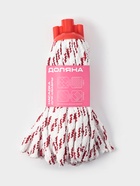 Насадка для швабры верёвочная Доляна, микрофибра, 30×7×6.5 см, цвет МИКС - Фото 5