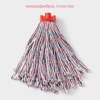 Насадка для швабры верёвочная Доляна, микрофибра, 30×7×6.5 см, цвет МИКС - Фото 8