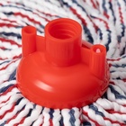 Насадка для швабры верёвочная Доляна, микрофибра, 30×7×6.5 см, цвет МИКС - Фото 9