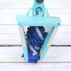 Швабра с отжимом Twist Доляна, насадка микрофибра букли 32×9 см, телескопическая ручка 95-120, цвет МИКС - Фото 12