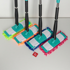 Швабра с отжимом Twist Доляна, насадка микрофибра букли 32×9 см, телескопическая ручка 95-120, цвет МИКС - Фото 4