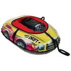 Тюбинг-ватрушка «Машинка», размер чехла 118х82 см, цвета МИКС - фото 23813010